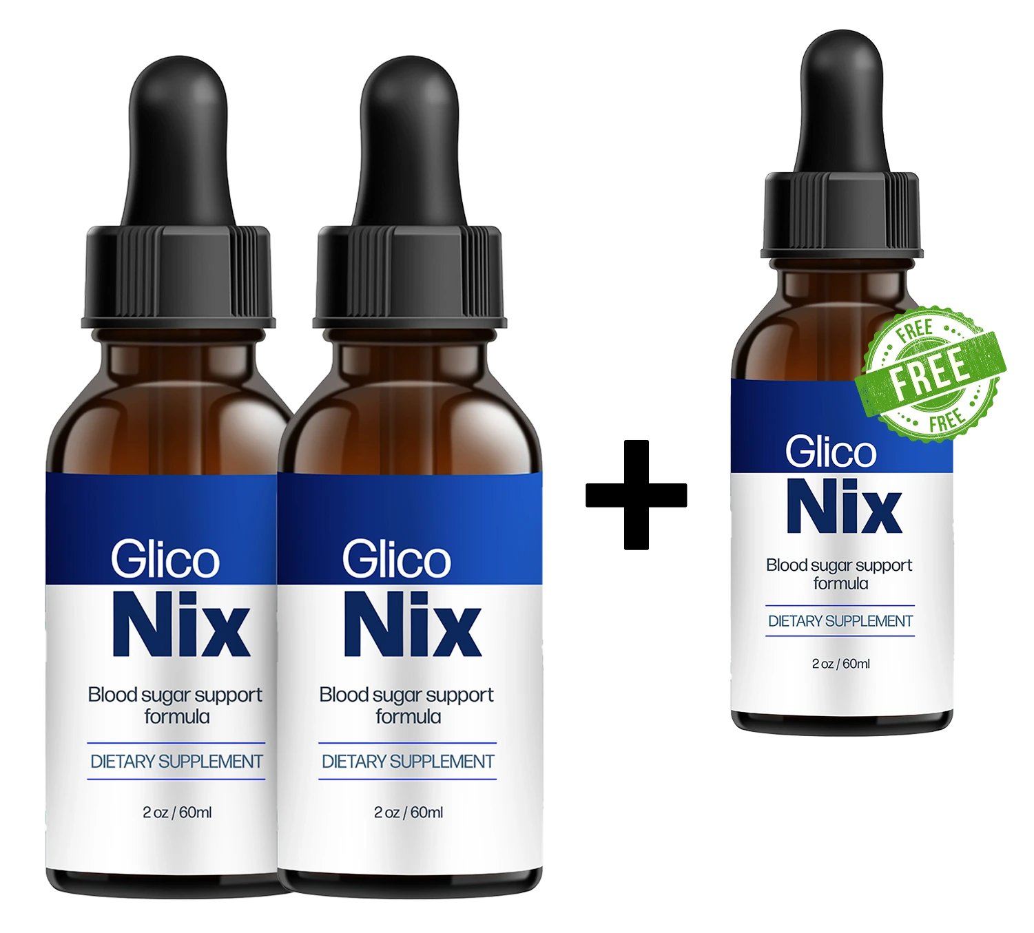 glicoNix - 3 Bottles